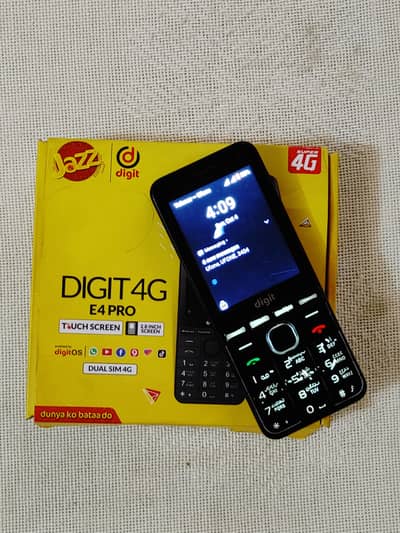 Jazz E4 Pro (Dual sim - Both sims 4G slots)