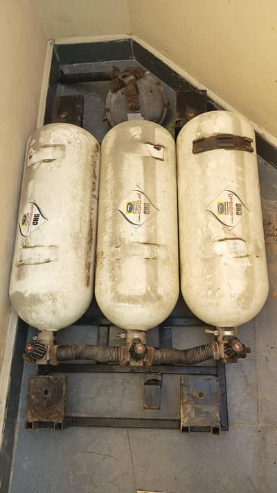 Complete set Cylinder with gas Kit