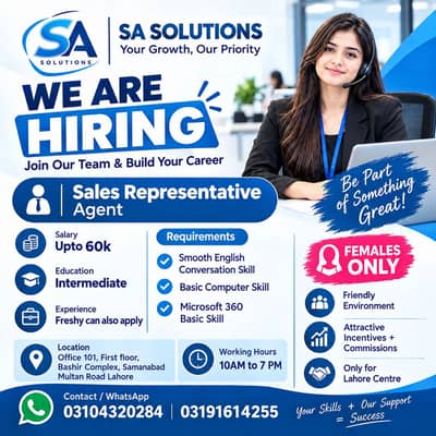 Sales Representatives - UAE Telecom Campaign