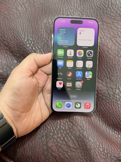 iPhone 14 Pro Max 128GB | PTA Approved | Deep Purple | Complete Box