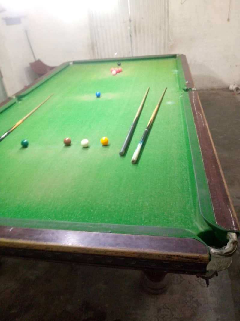 snooker table 1
