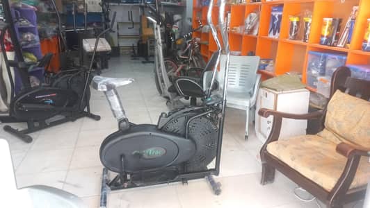 Imported manual treadmill elliptical cycle exercise cycling machine gy