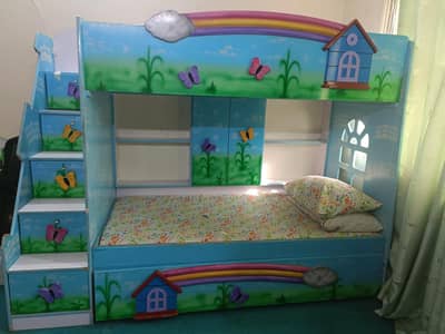 Bunk bed for 3
