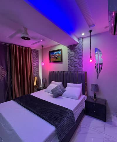 Bahria town Lahore one bedroom apartments shortly stay