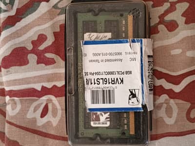Kingston 8GB DDR3L Laptop RAM 1600MHz (KVR16LS11/8) – Excellent Condit