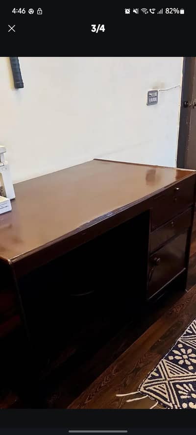 Office table or study table or book rack