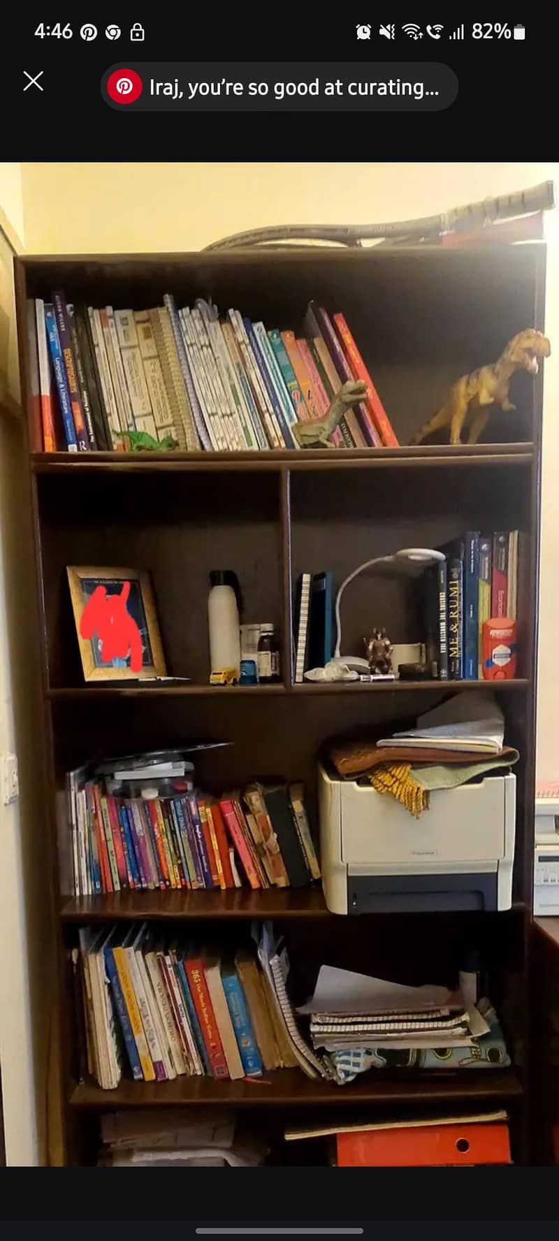 Office table or study table or book rack 3