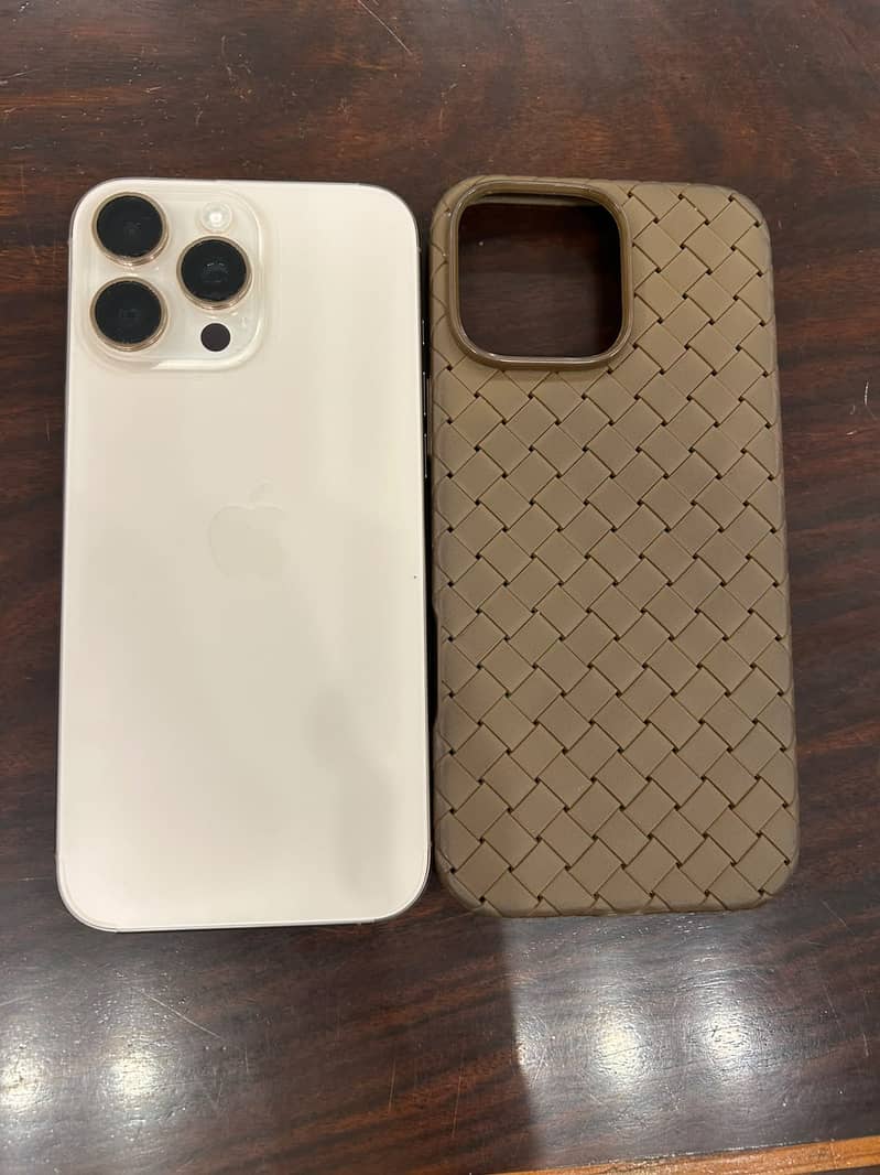 Apple iPhone 16 Pro Max 256 GB | PTA Approved | Gold 0