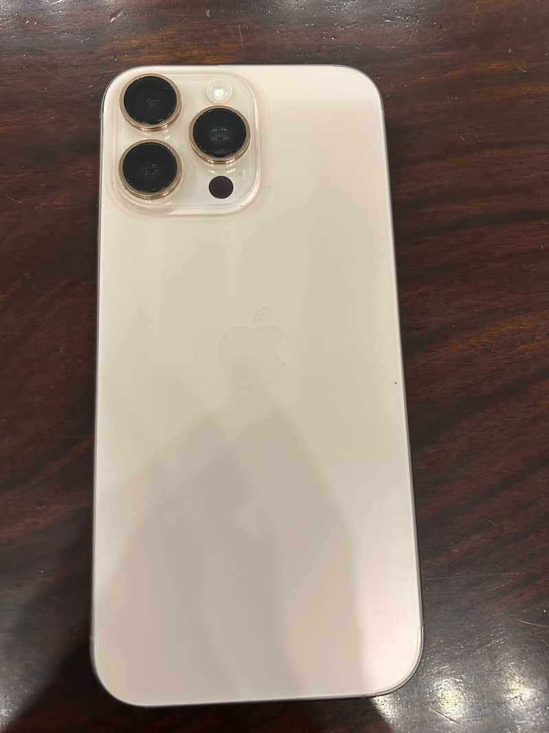 Apple iPhone 16 Pro Max 256 GB | PTA Approved | Gold 1