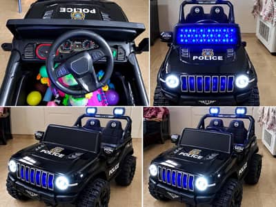 Kids Electric Police Jeep – Urgent Sale