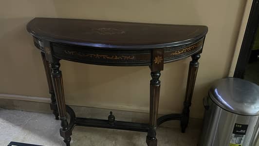 Console table  pure wood