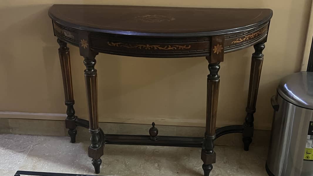 Console table  pure wood 3