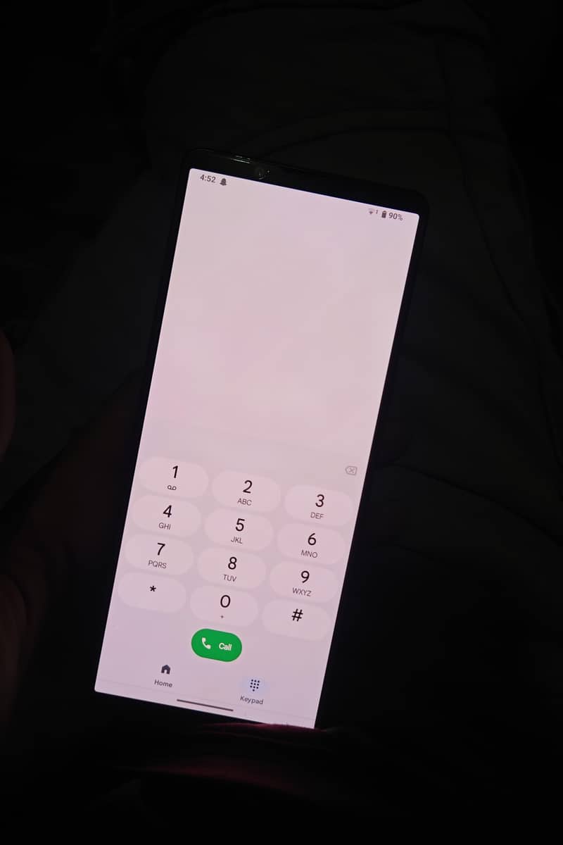 Sony Xperia 1 Mark 4 Clean display 2