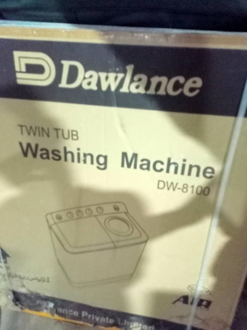 washing machine 1