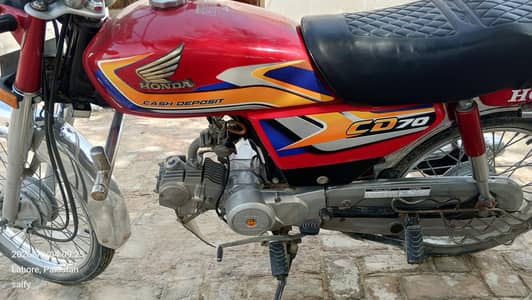 HONDA CD 70 24 MODEL FOR SALE