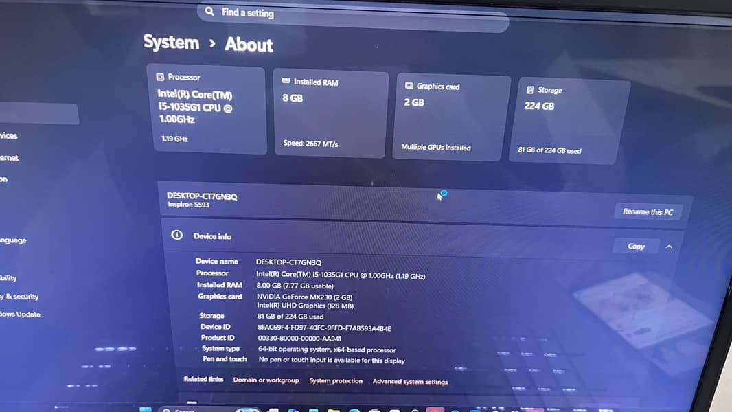 Core i5/10th generation 2