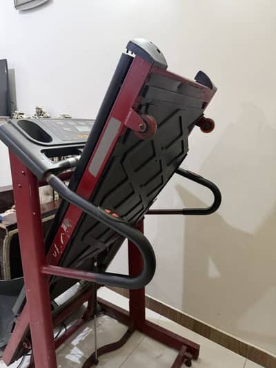 Treadmill inclinable with 2DC Motor