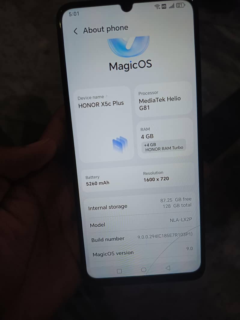Honor X5 Plus 6