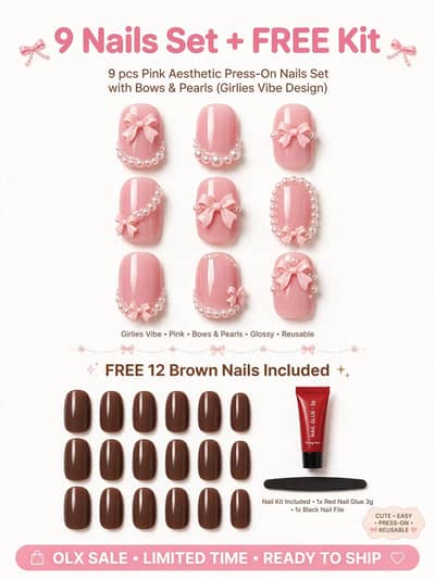 Big deal !!!!!! Nails for sale 2 in 1