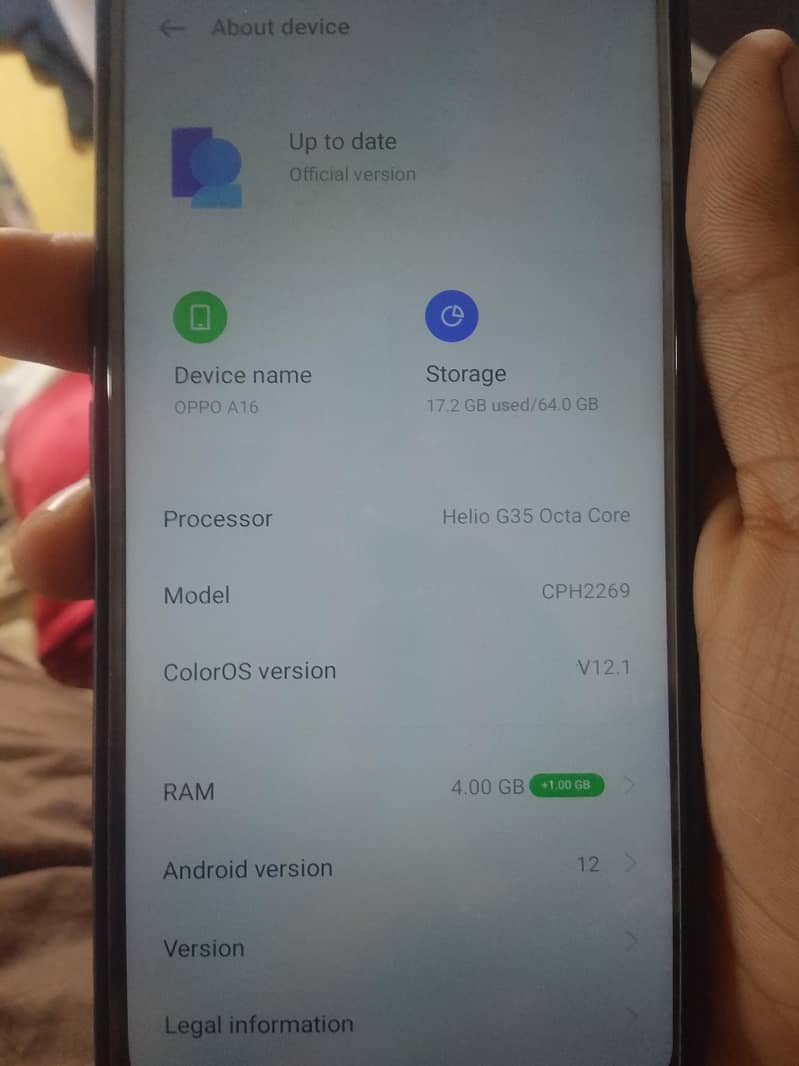 OPPO A16s 6