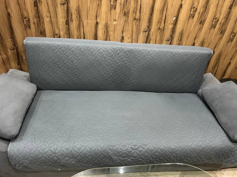 sofa set + deewan+ stools 3