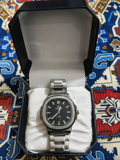 Lexus Silver Chain Watch – Premium Weighted Quality