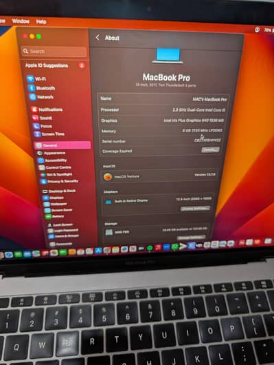 Macbook pro 2017