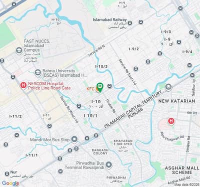 6 Kanal Plot Main Service Road Direct From Dry Port For Urgent Sale In I-10/3