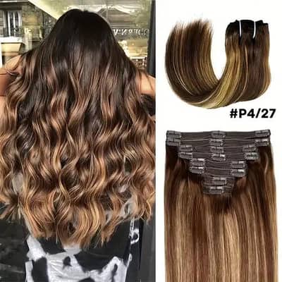 real hair extensions 20 inch 9 patches