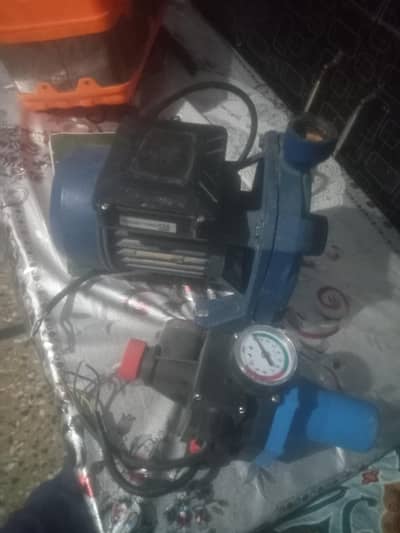 motor and automatic pump