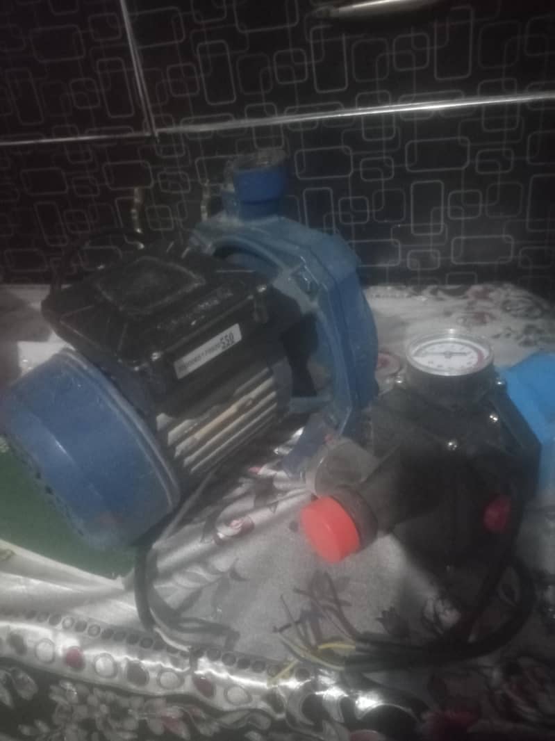 motor and automatic pump 1
