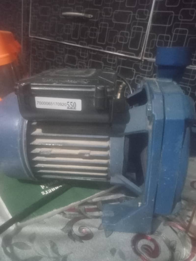 motor and automatic pump 3