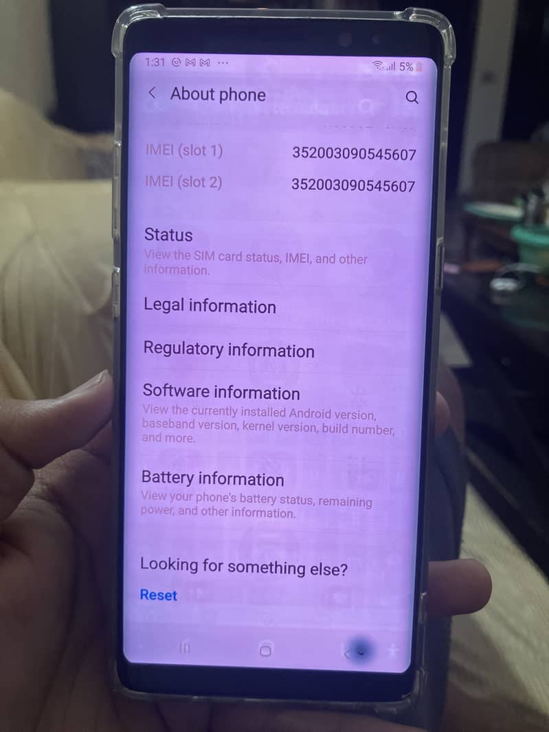 Samsung Mobile Note 8 8