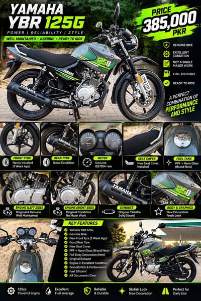 YAMAHA YBR 125 G