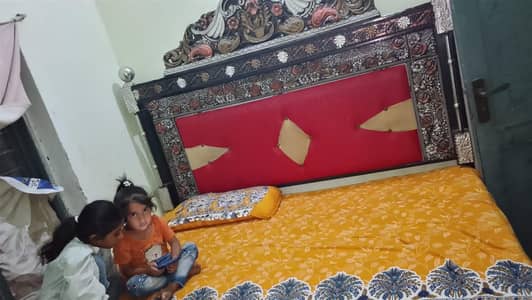double Bed with metress very less use