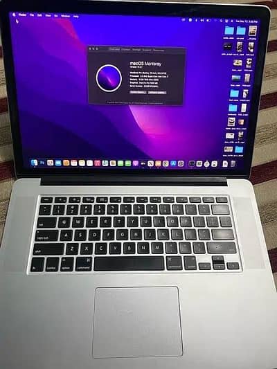 MACBOOK PRO 2015 15.4 INCH 16 GB RAM 512 SSD CORE i7 Retina Display
