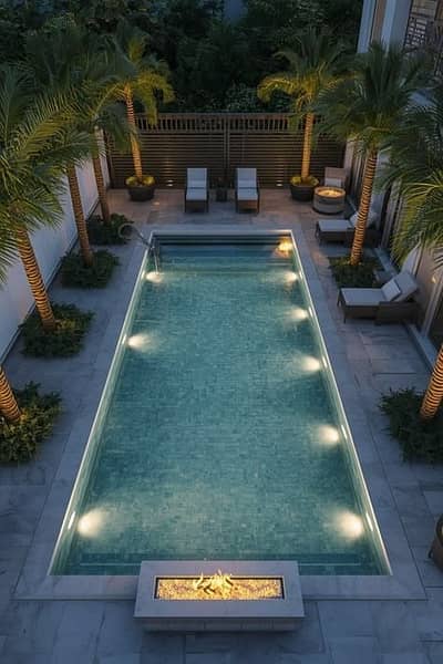 Water Fall Outdoor | Swimming Pool