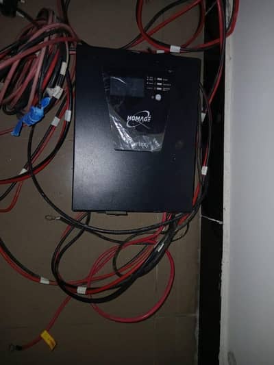 Homage 1kw solar ups & AGS battery for sale