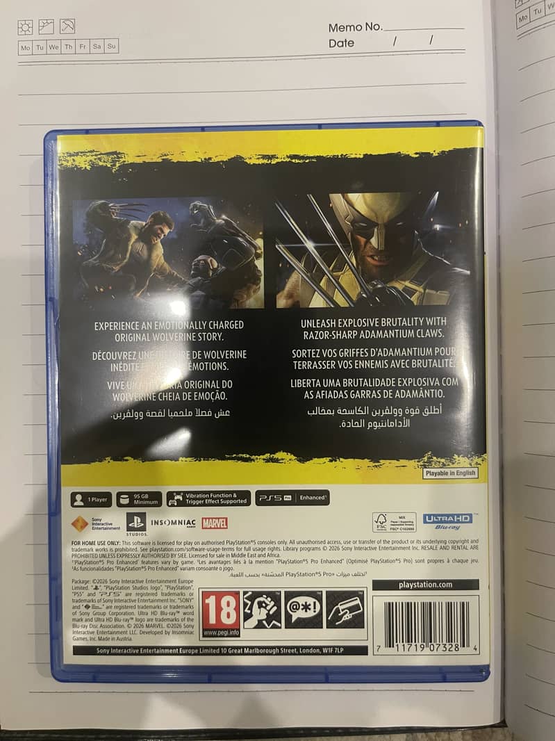Marvel’s Wolverine PS5 2