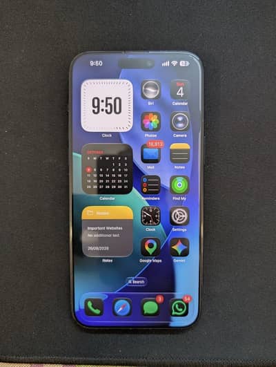 Apple iPhone 15 Pro Max 256 GB PTA Approved LLA Variant