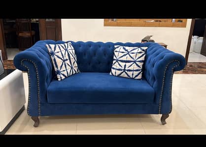 Two Seater for sale with cushion