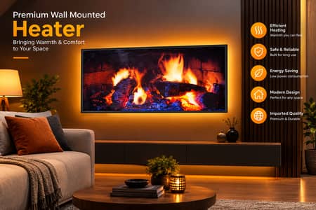 Central Carbon Fiber Heating , Electric Portable Radiators & penals
