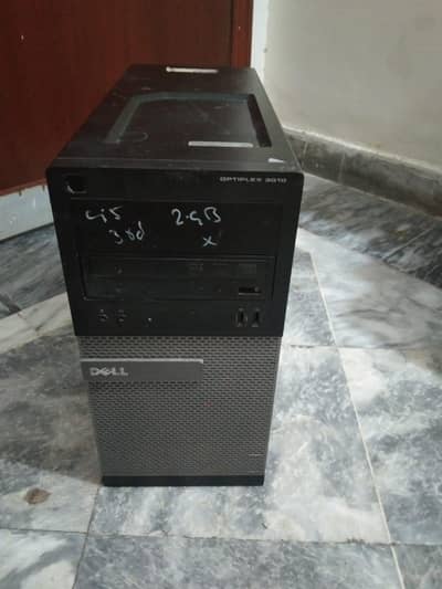 Dell rower pc optiplex 3010 intel core pentium 3gen 8gb ram 500gb HDD