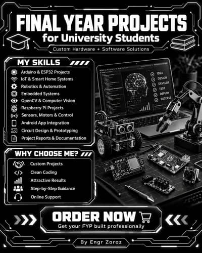 Final year project services in Pakistan