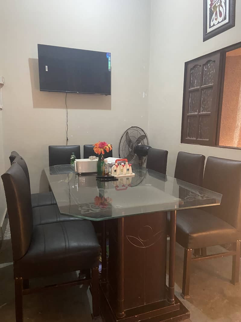 8 seater  dining table set . 1