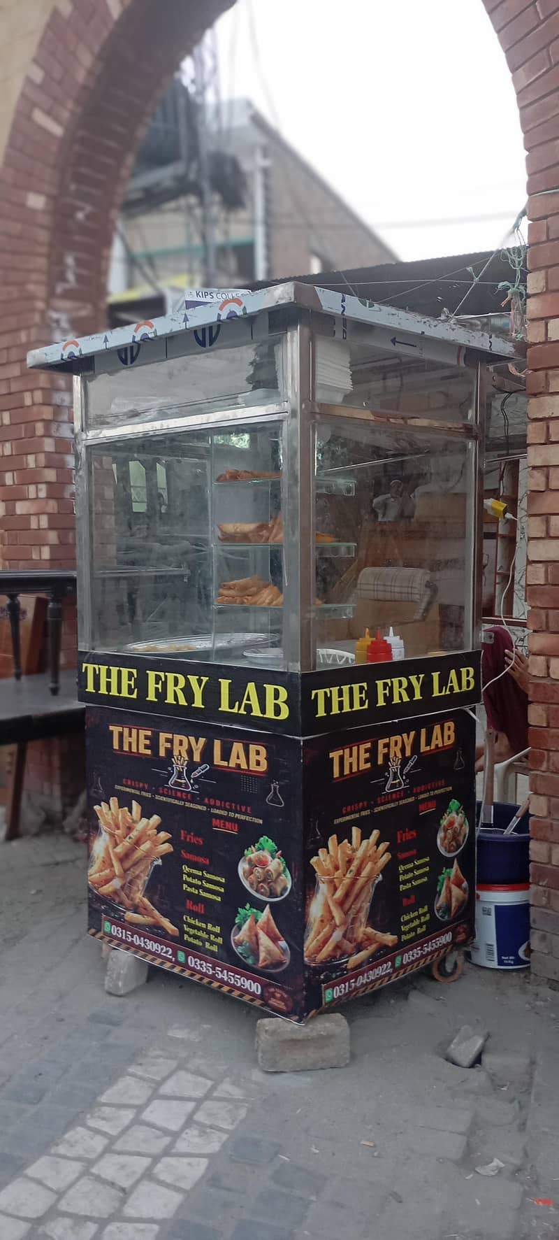 fries display counter 2