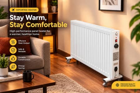 Central Carbon Fiber Heating / Electric Portable Radiators & penals