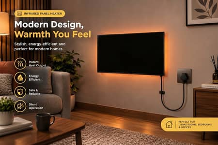 Central Carbon Fiber Heating / Electric Portable Radiators & penals