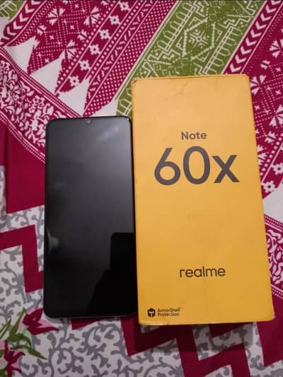 Realme Note 60x 3+2gb 64gb only box ha pack mobile