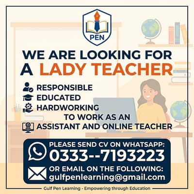 Lady Teacher & Assistant